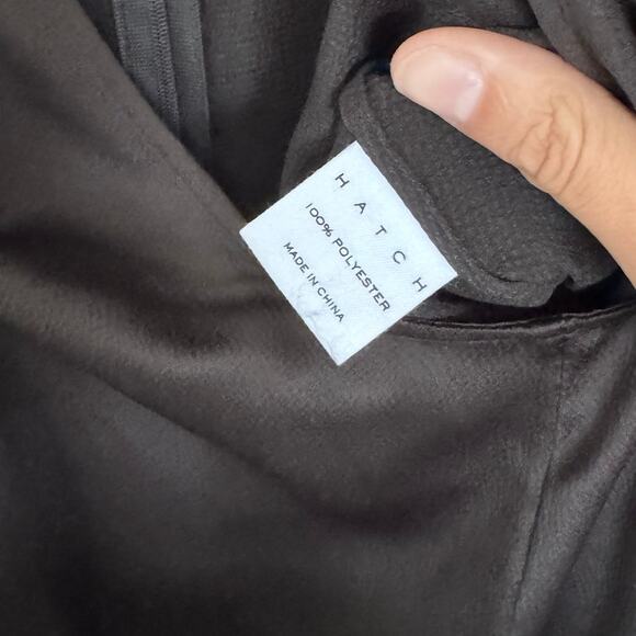 Hatch Maternity Wrap Around Jumpsuit in Black Size 4/6 - Picture 6 of 7